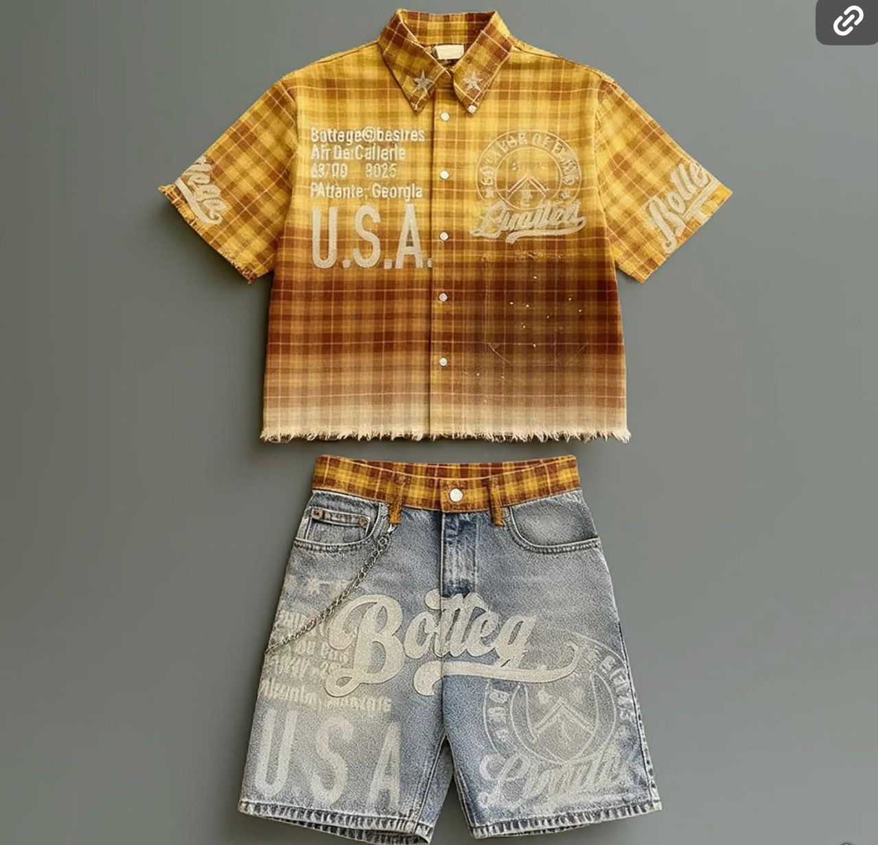 USA Plaid & Denim Duo