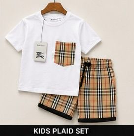 Kids Plaid Set